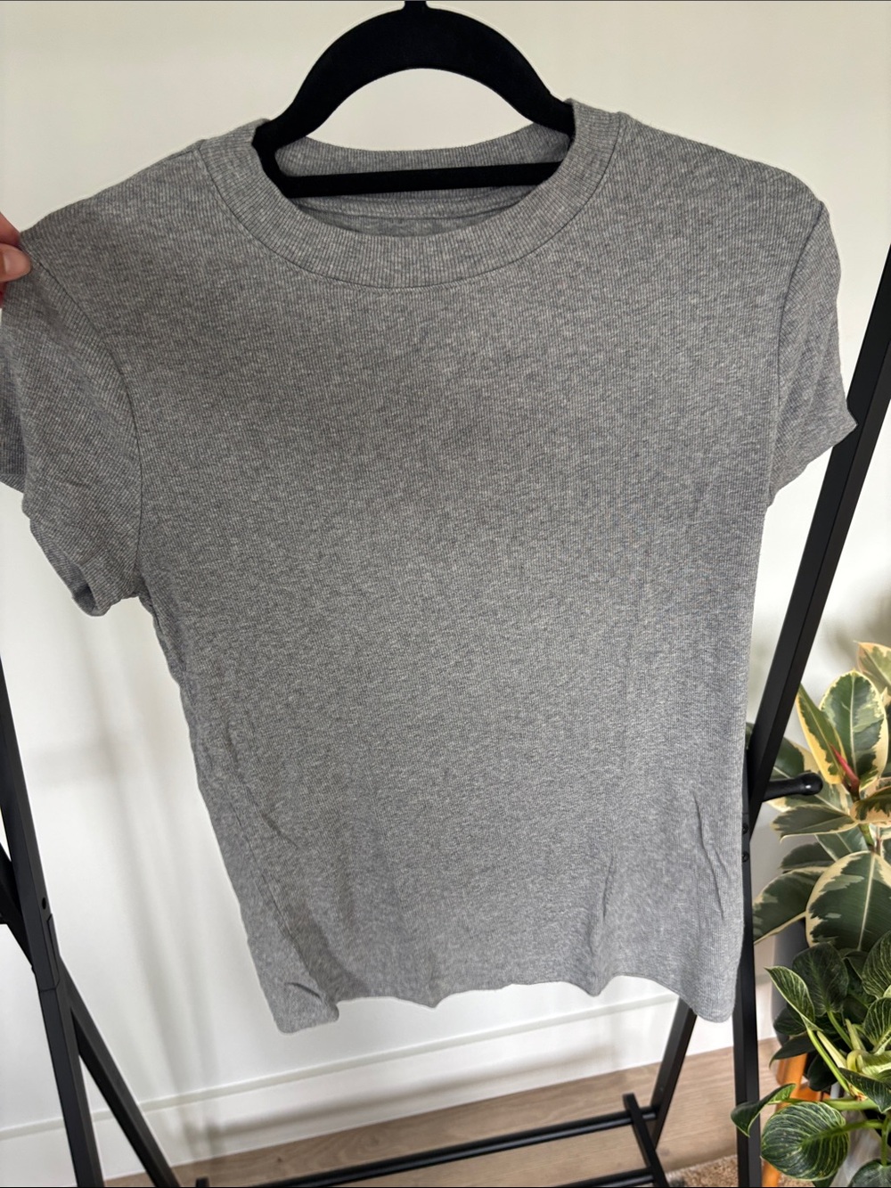 a new day Heather Gray Short Sleeve Crewneck Tee